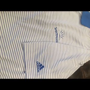 Men’s Adidas Golf Polo NEW Logo of Santaluz Club.